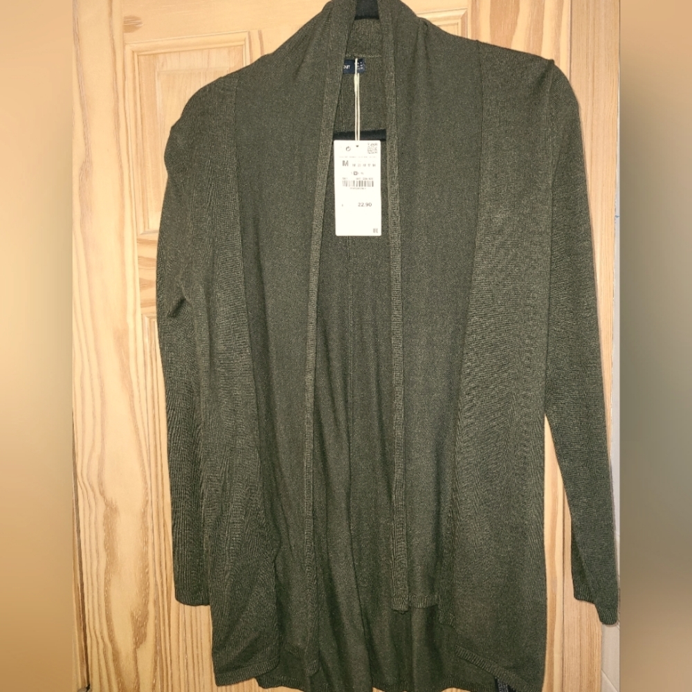 Zara Olive Green Cardigan